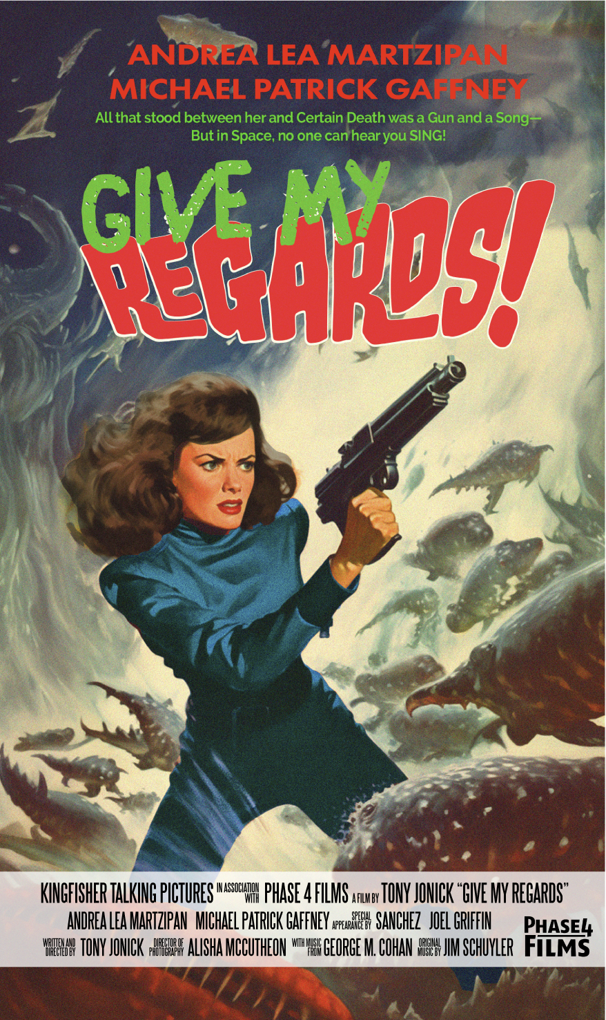 Poster for short film Give My Regards