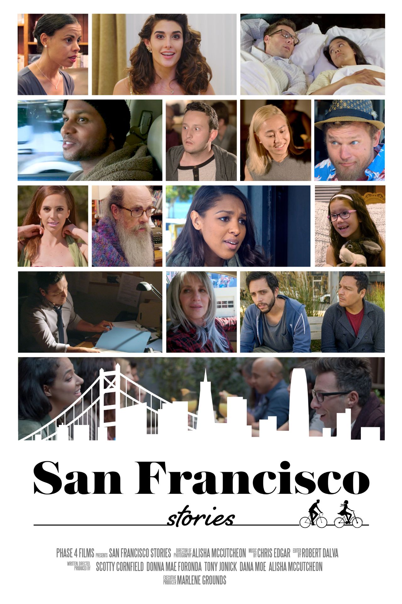 Poster for feature film San Francisco Stories